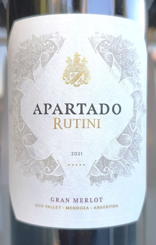 Apartado Gran Merlot, una nueva reivindicación de Rutini para un varietal histórico
